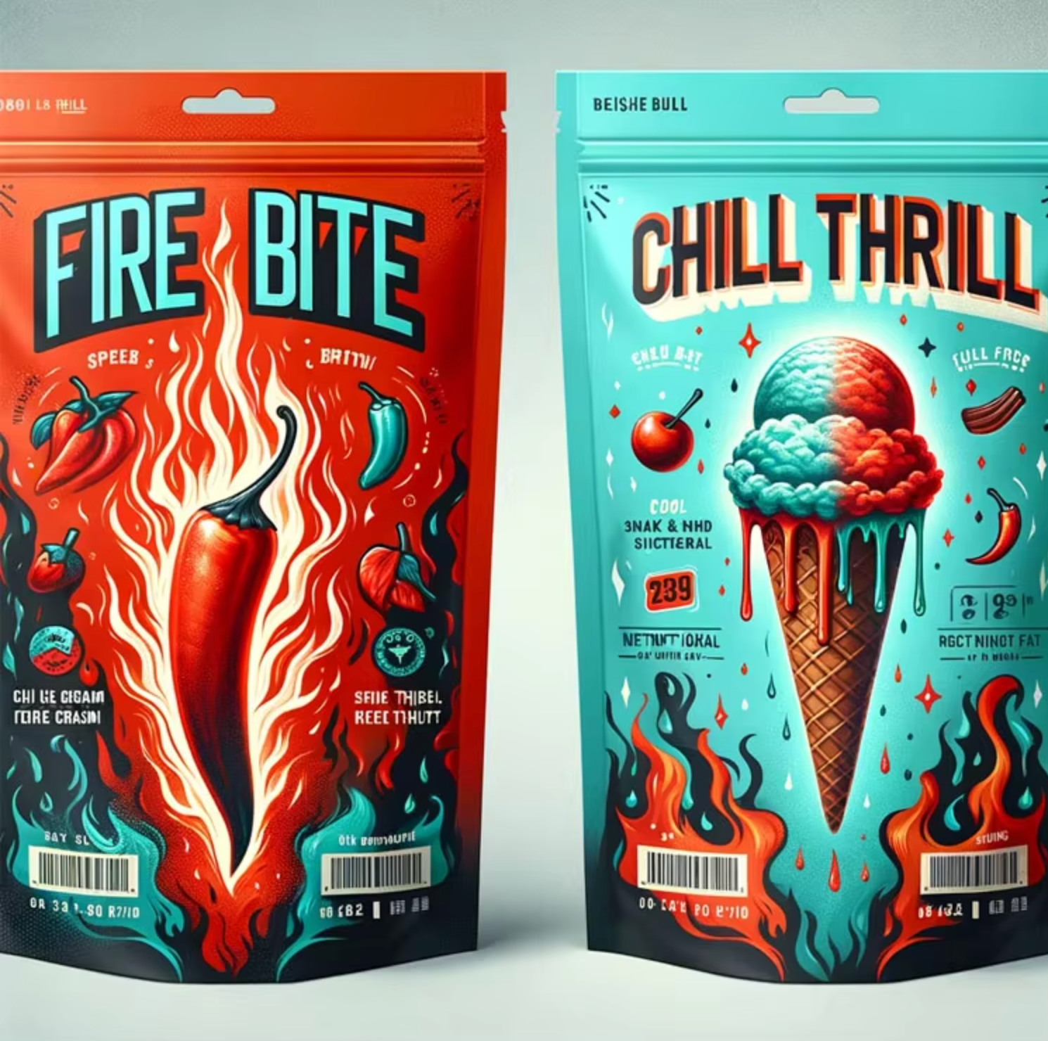 Matte Black Flat Bottom Bag - Luxury Coffee Packaging