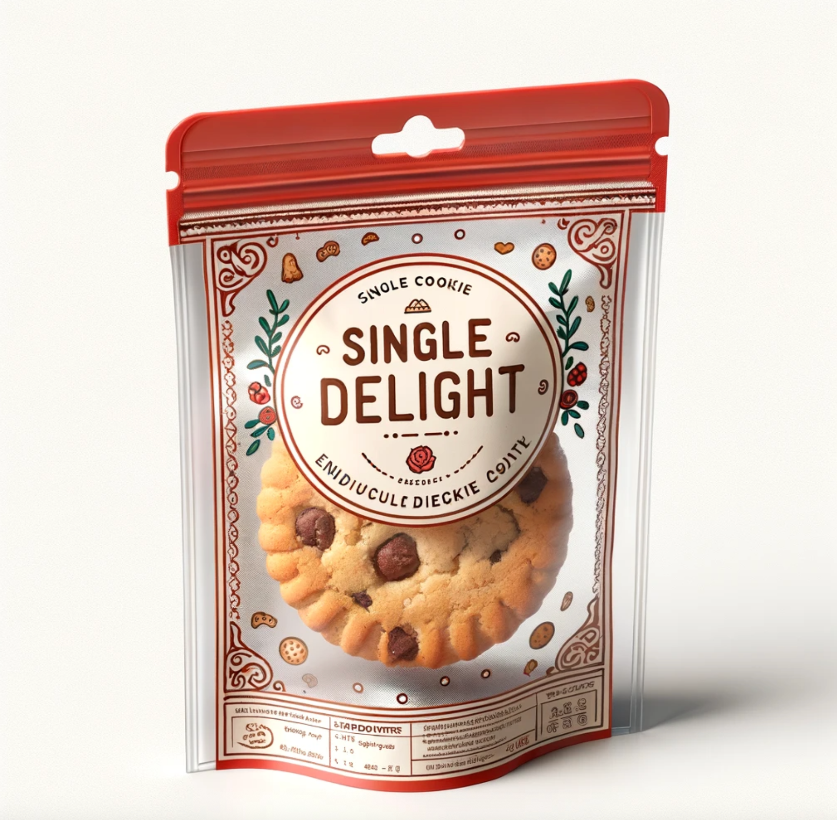 Stand Up Coffee Zipper Pouch - Resealable Bean & Grounds Bag